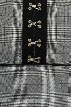 Hell Bunny Mina Mini Dress Grey Discount