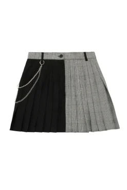 Hell Bunny Mina Skirt Grey Hot
