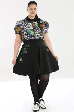 Hell Bunny Miss Muffet Mini Skirt Outlet