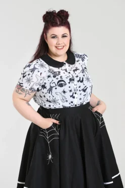 Hell Bunny Miss Muffet 50's Skirt New