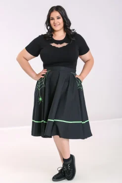 Hell Bunny Miss Muffet 50's Skirt New