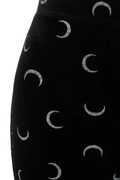 Hell Bunny Misty Moon Trousers Black Best
