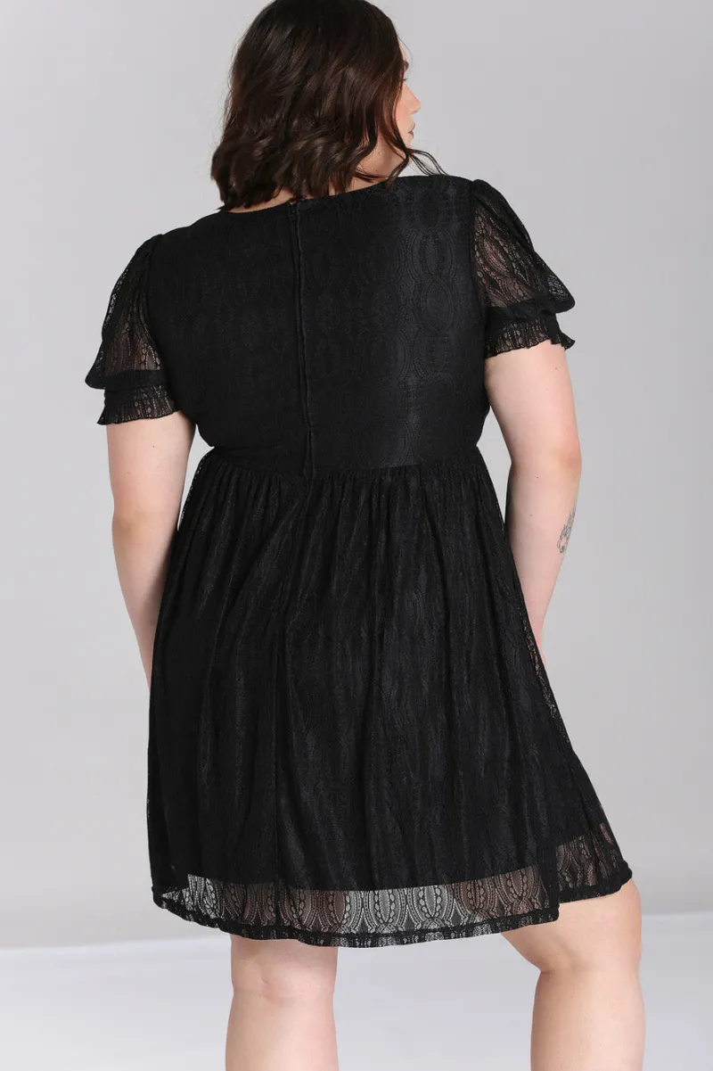 Hell Bunny Mortem Mini Dress Black Sale