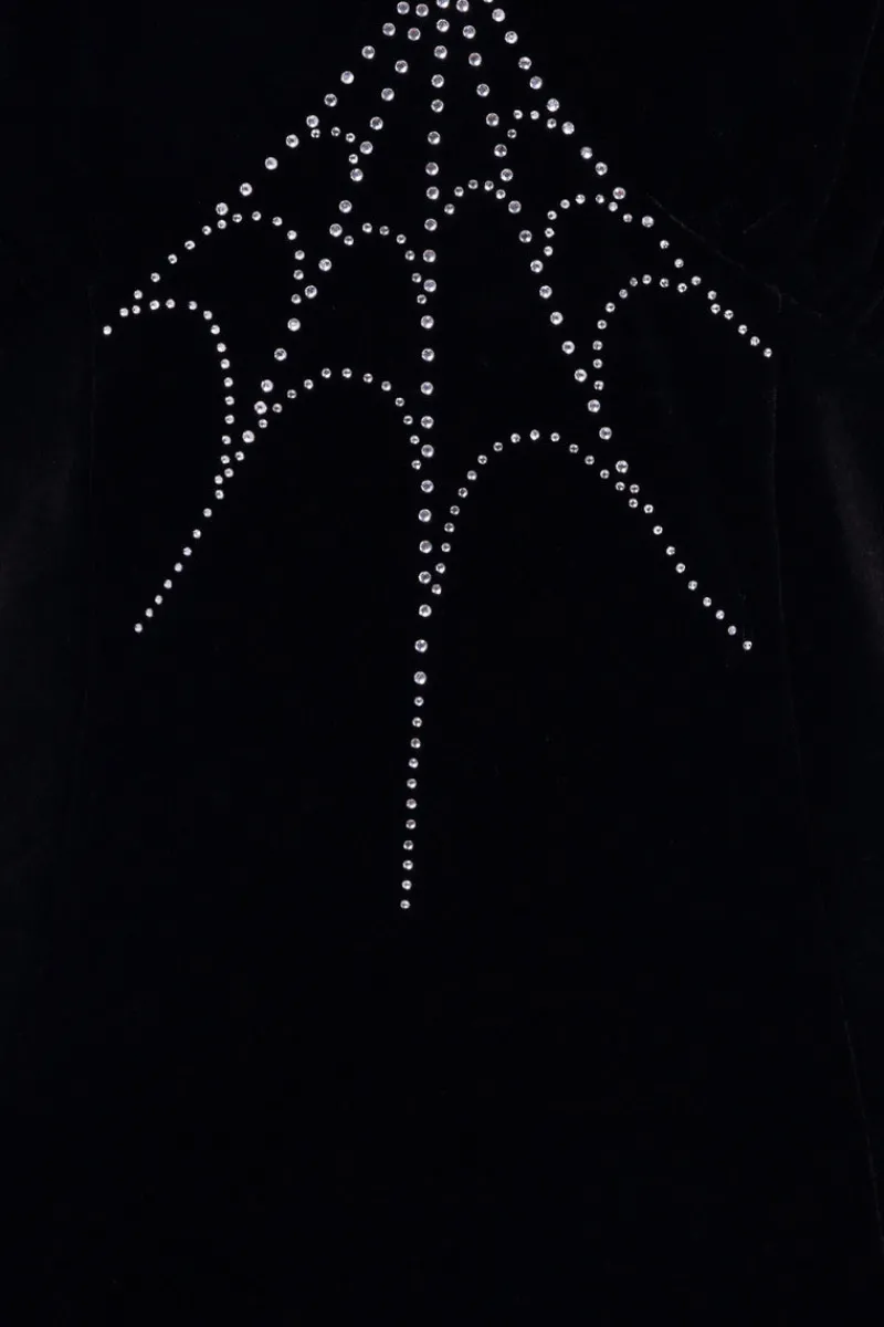 Hell Bunny Morticia Dress Black Clearance