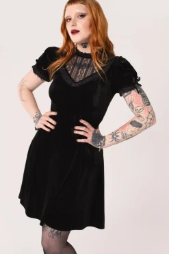 Hell Bunny Mourning Dress Black Outlet