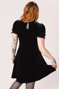 Hell Bunny Mourning Dress Black Outlet