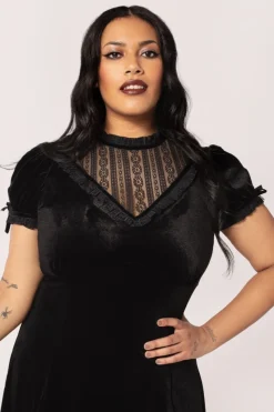 Hell Bunny Mourning Dress Black Outlet