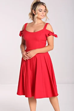 Hell Bunny Nancy Dress Red