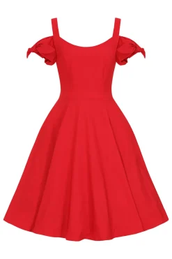 Hell Bunny Nancy Dress Red