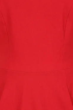 Hell Bunny Nancy Dress Red