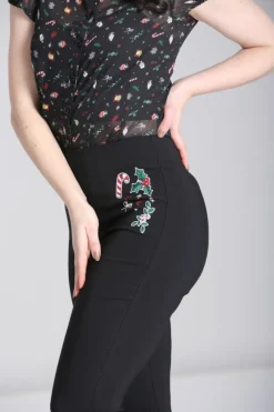 Hell Bunny Natalie Capris Black Online