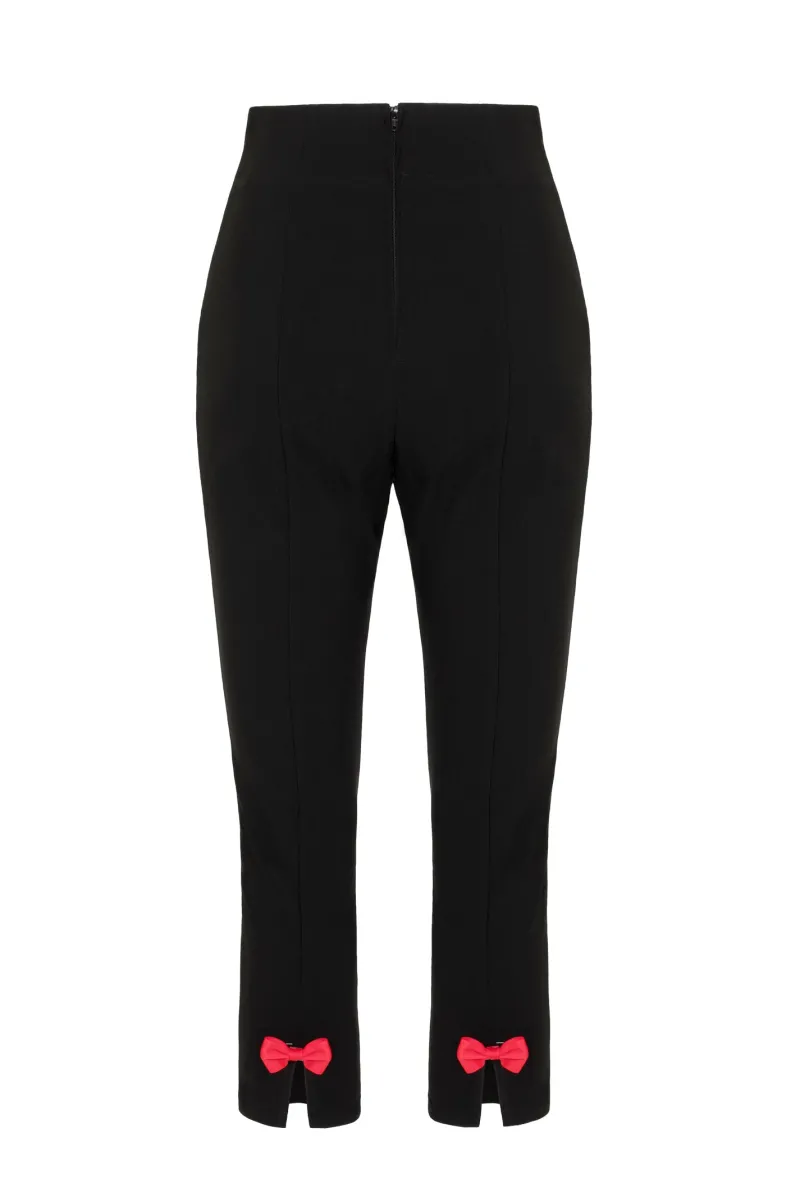 Hell Bunny Natalie Capris Black Online