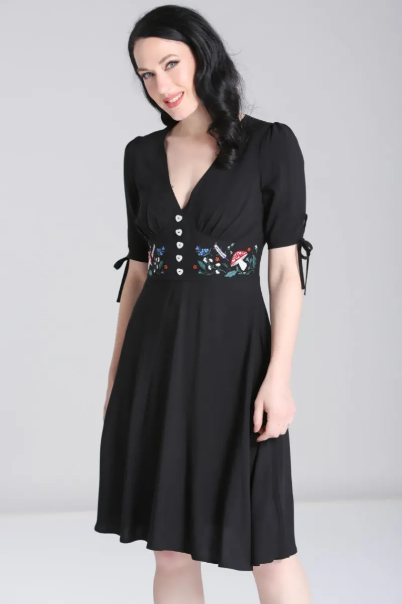 Hell Bunny Natura Dress Black Online