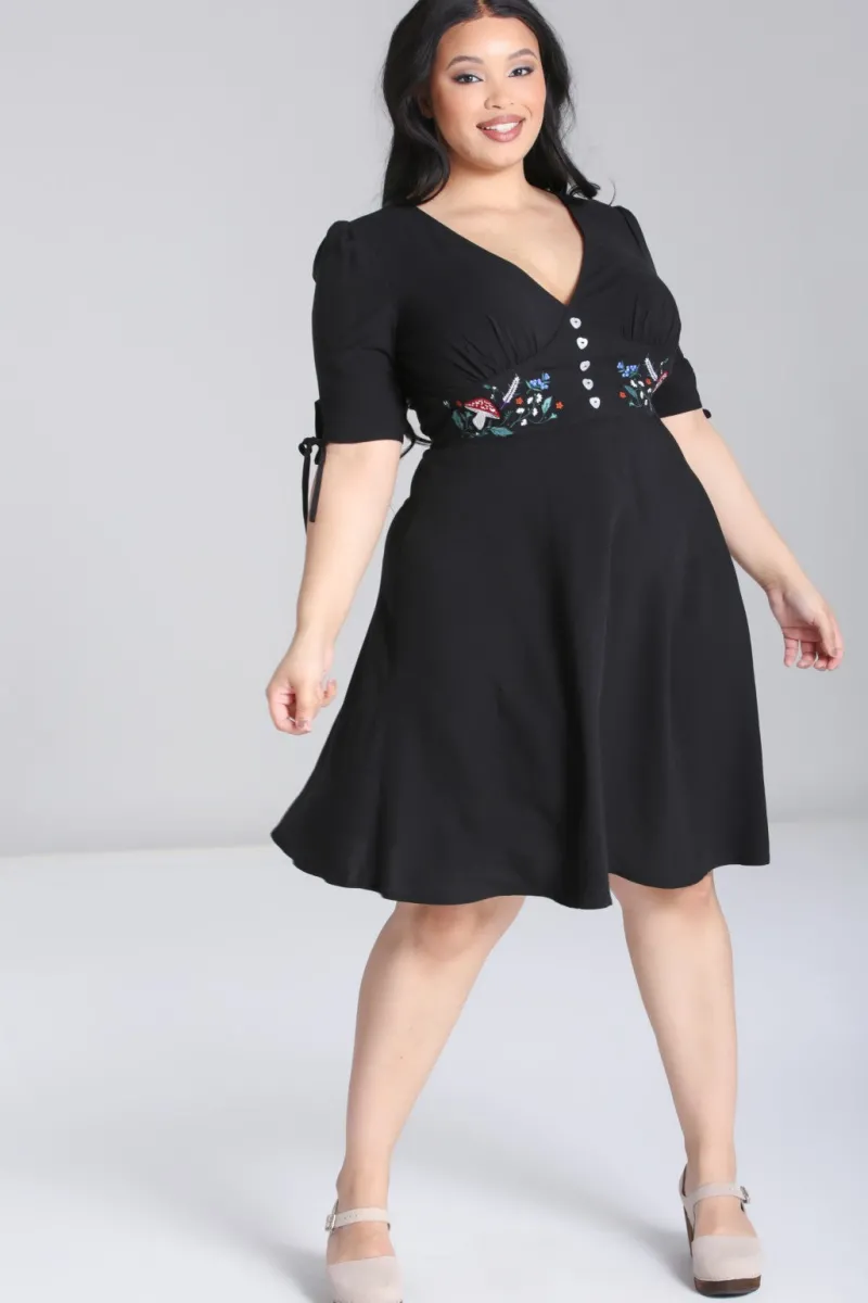 Hell Bunny Natura Dress Black Online