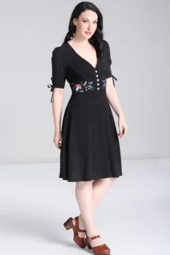 Hell Bunny Natura Dress Black Online