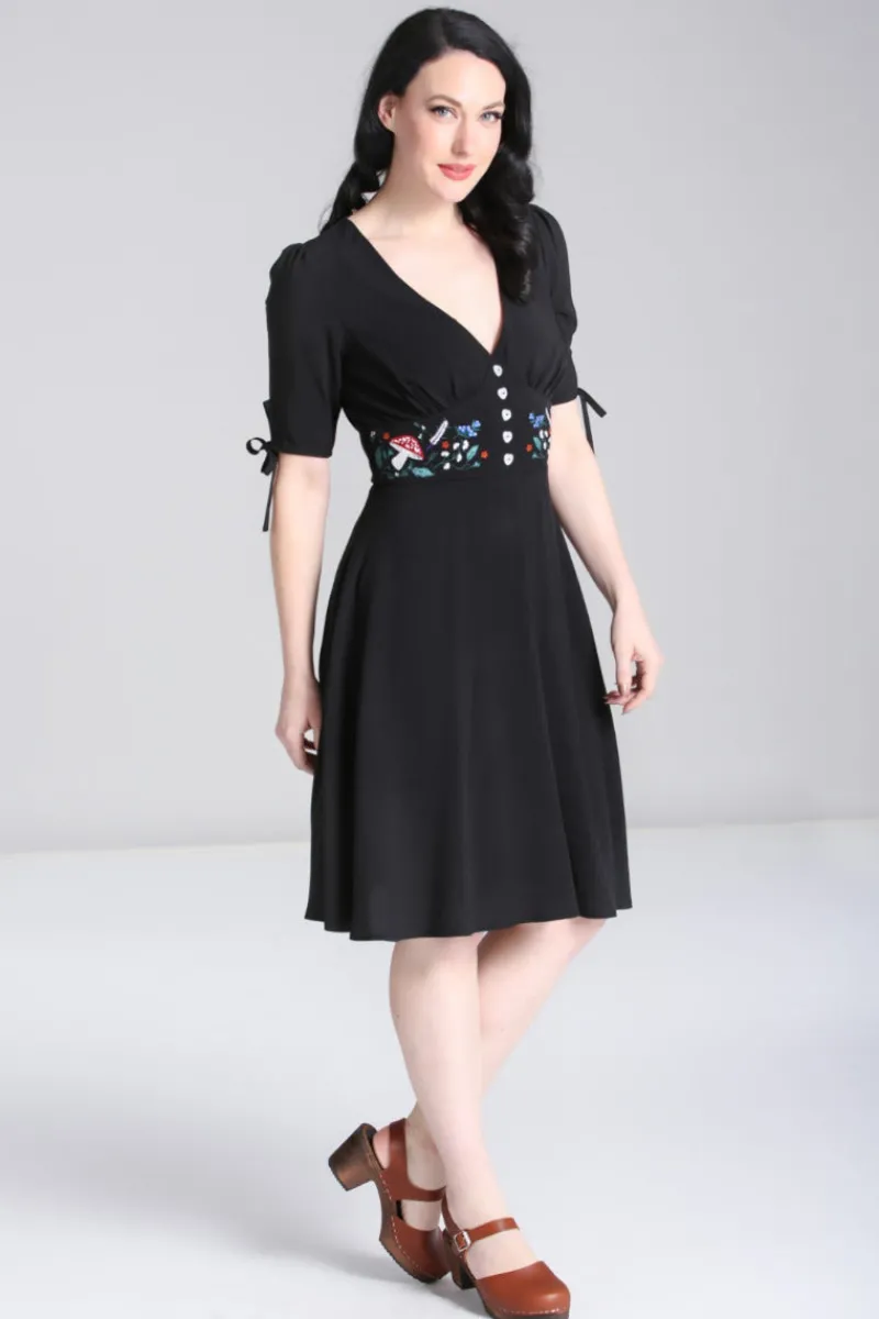 Hell Bunny Natura Dress Black Online