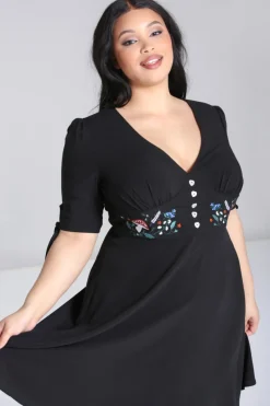 Hell Bunny Natura Dress Black Online
