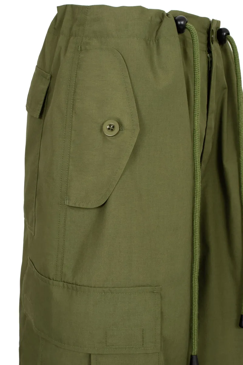 Hell Bunny Nickel Trousers Green New