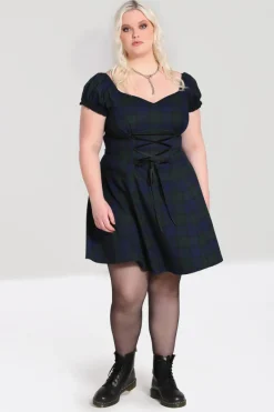 Hell Bunny Nora Mini Dress DublinTartan