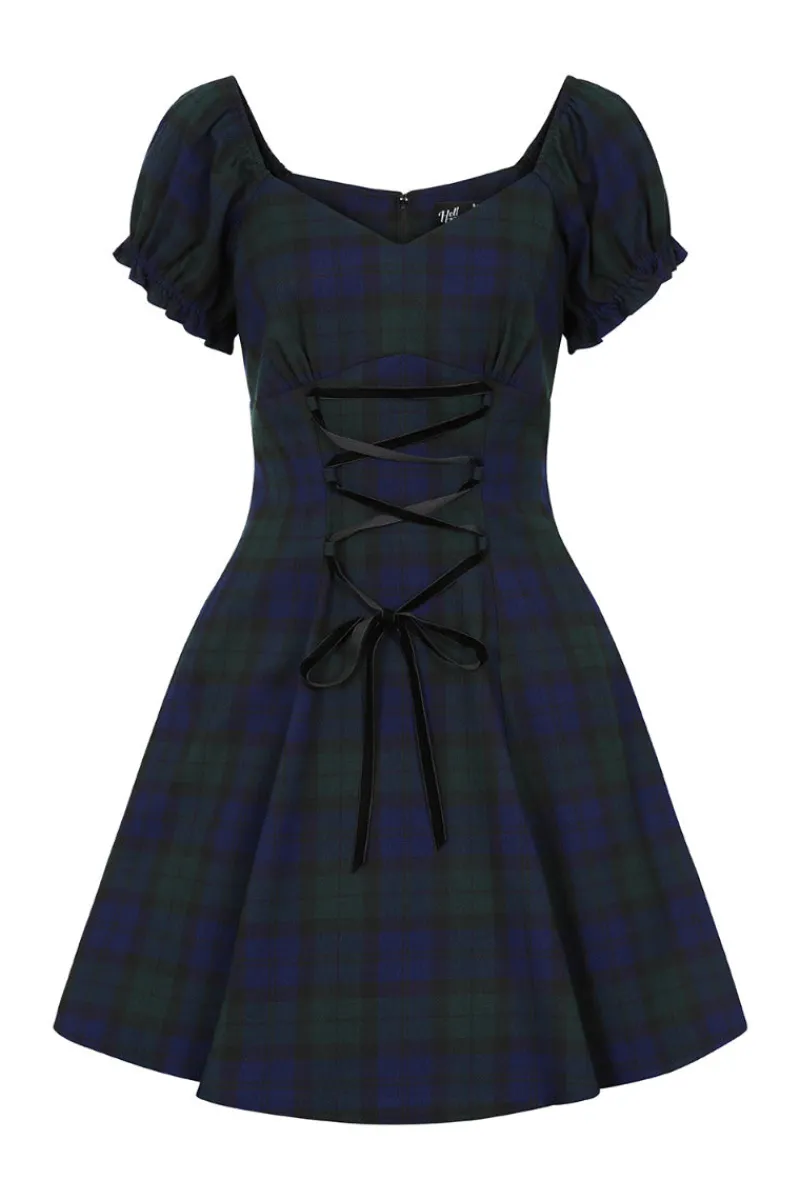 Hell Bunny Nora Mini Dress DublinTartan