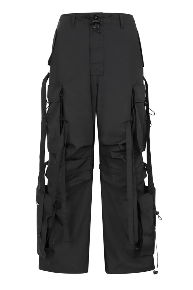 Hell Bunny Octopus Trousers Black New