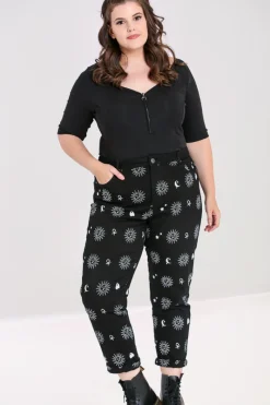 Hell Bunny Oculus Jeans Black Clearance