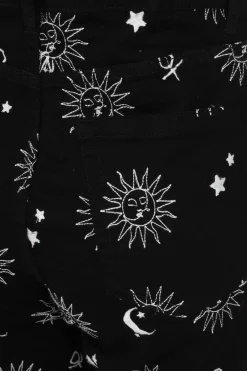 Hell Bunny Oculus Jeans Black Clearance