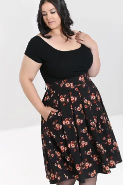 Hell Bunny Orla Skirt Black Best