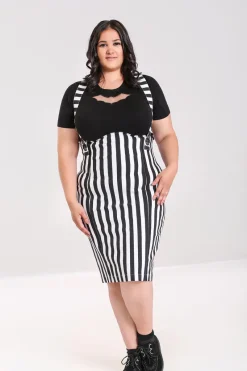 Hell Bunny Otho Pinafore Skirt Discount