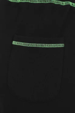 Hell Bunny Ouija Joggers Black New
