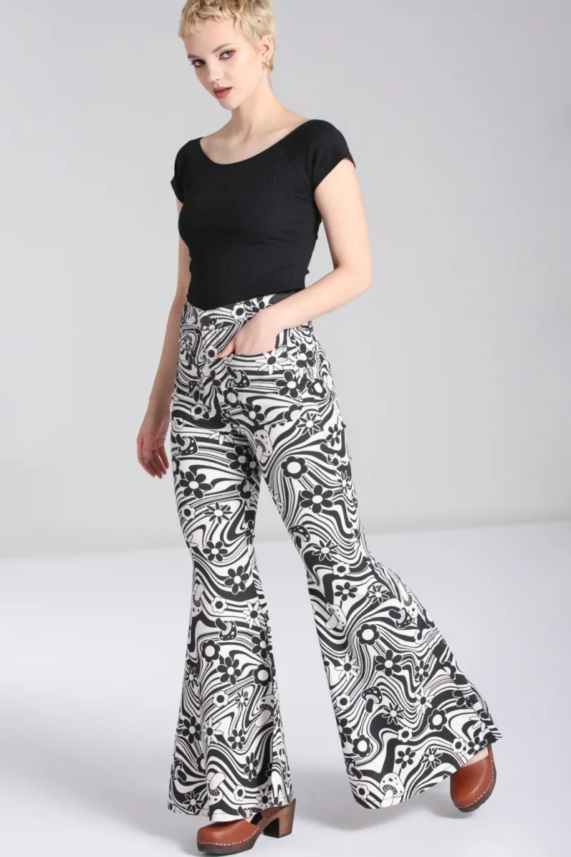 Hell Bunny Penny Jeans Ivory Best