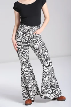 Hell Bunny Penny Jeans Ivory Best