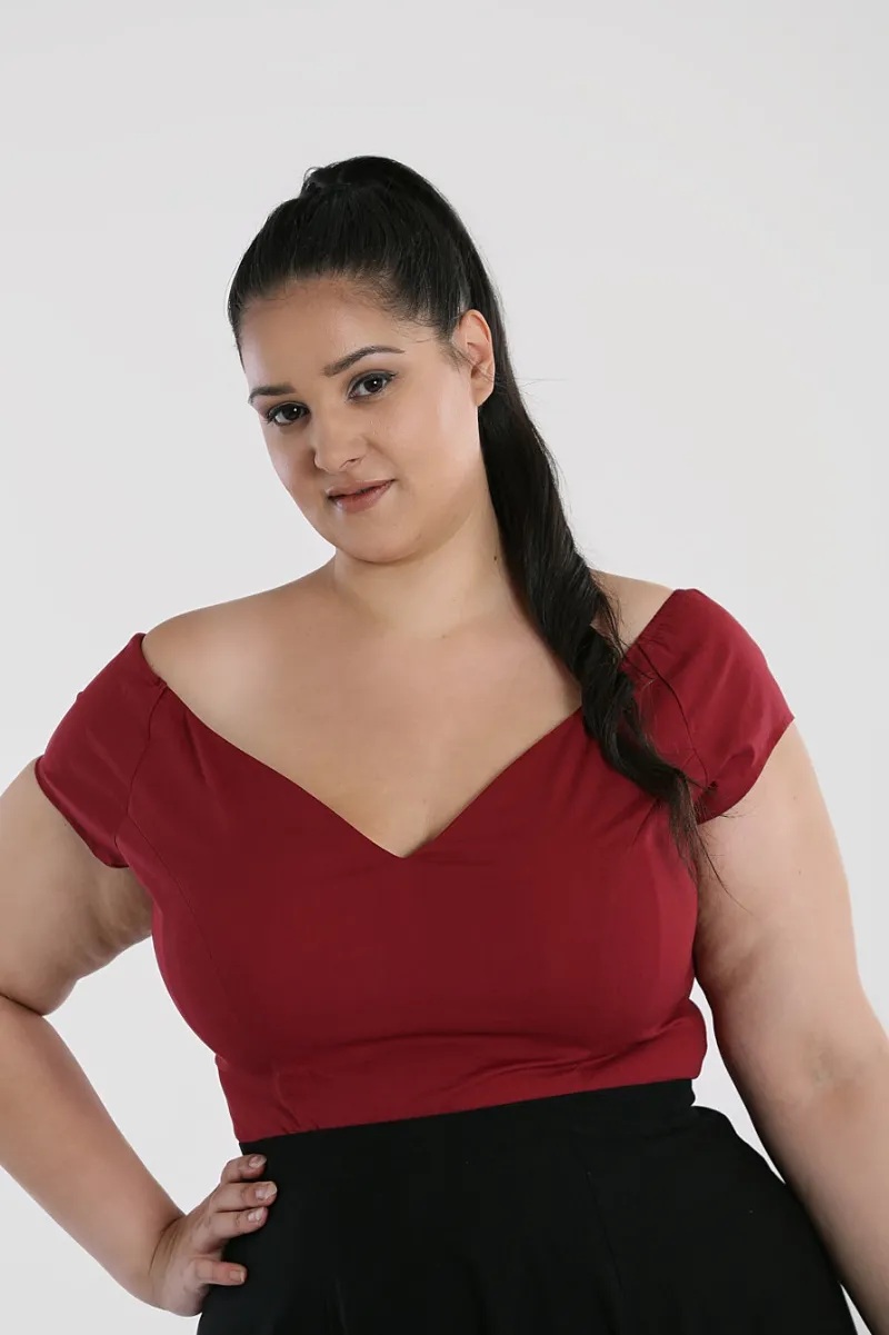 Hell Bunny Petunia Top Clearance