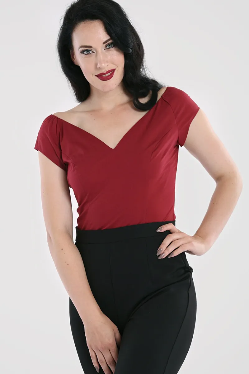 Hell Bunny Petunia Top Clearance