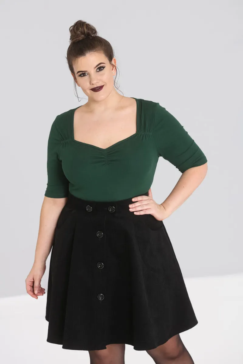 Hell Bunny Philippa Top Hot