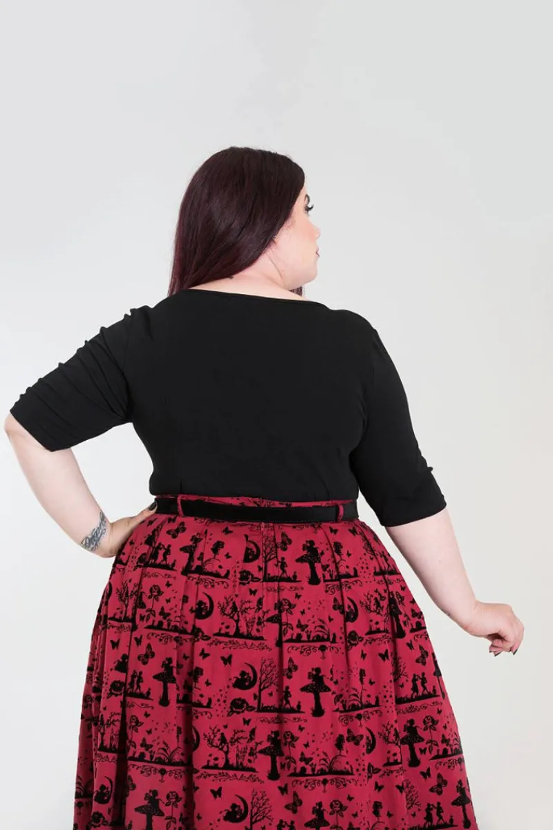 Hell Bunny Philippa Top Hot