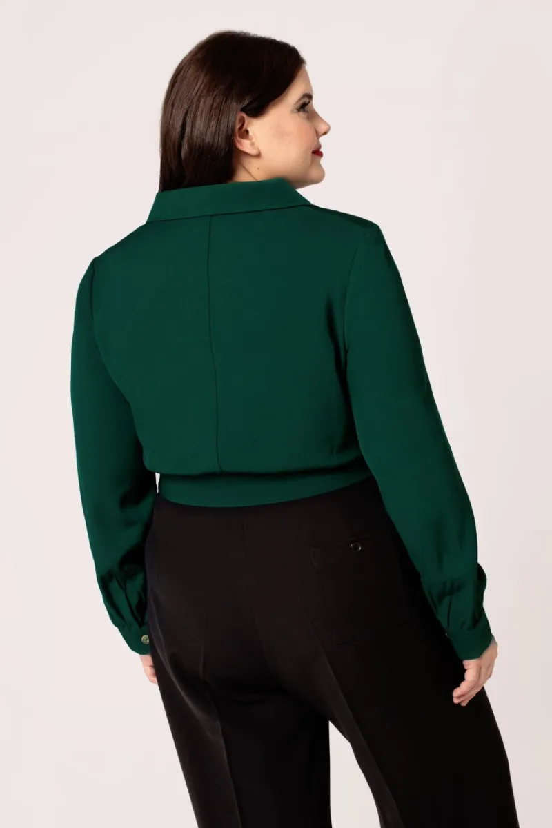 Hell Bunny Ravenwood Jacket Khaki