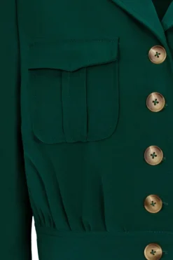 Hell Bunny Ravenwood Jacket Khaki