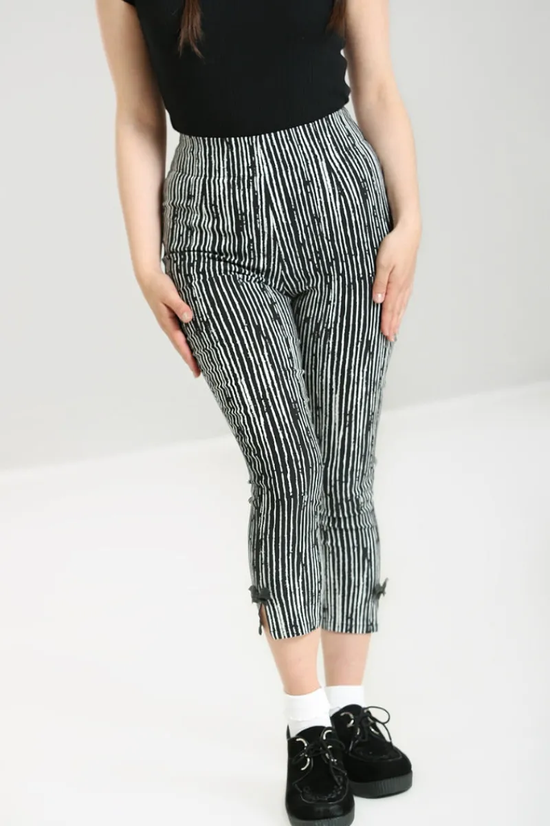 Hell Bunny Regan Capris Outlet