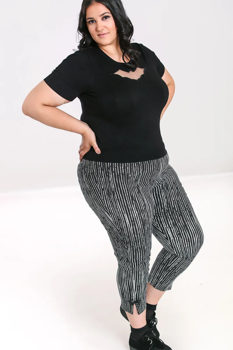 Hell Bunny Regan Capris Outlet