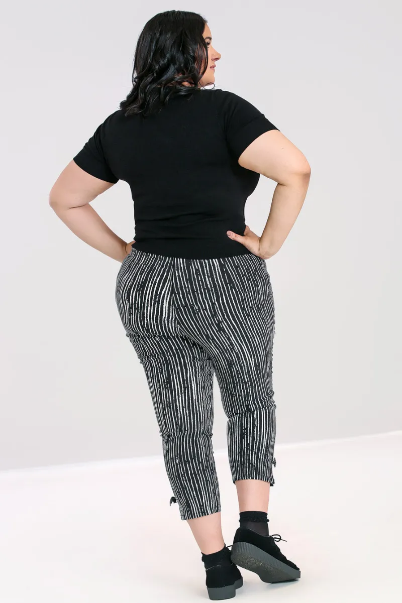 Hell Bunny Regan Capris Outlet