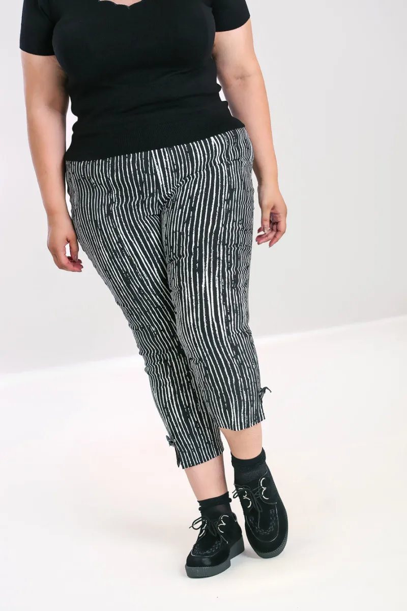 Hell Bunny Regan Capris Outlet