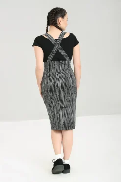 Hell Bunny Regan Pinafore Skirt Clearance