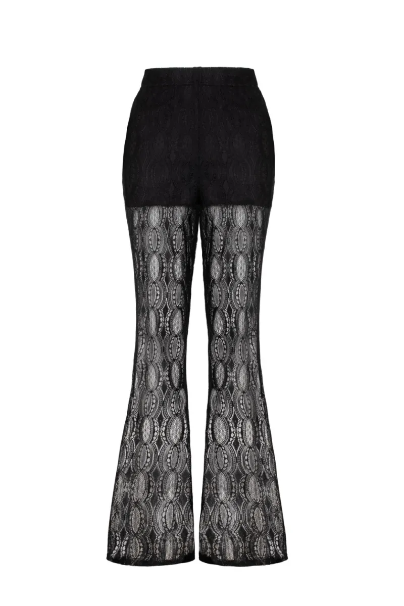 Hell Bunny Rhea Trousers Black Discount