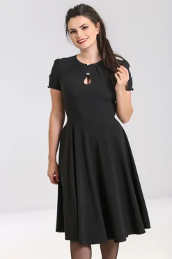 Hell Bunny Riley Dress Black Outlet