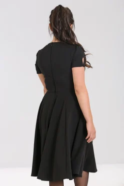 Hell Bunny Riley Dress Black Outlet