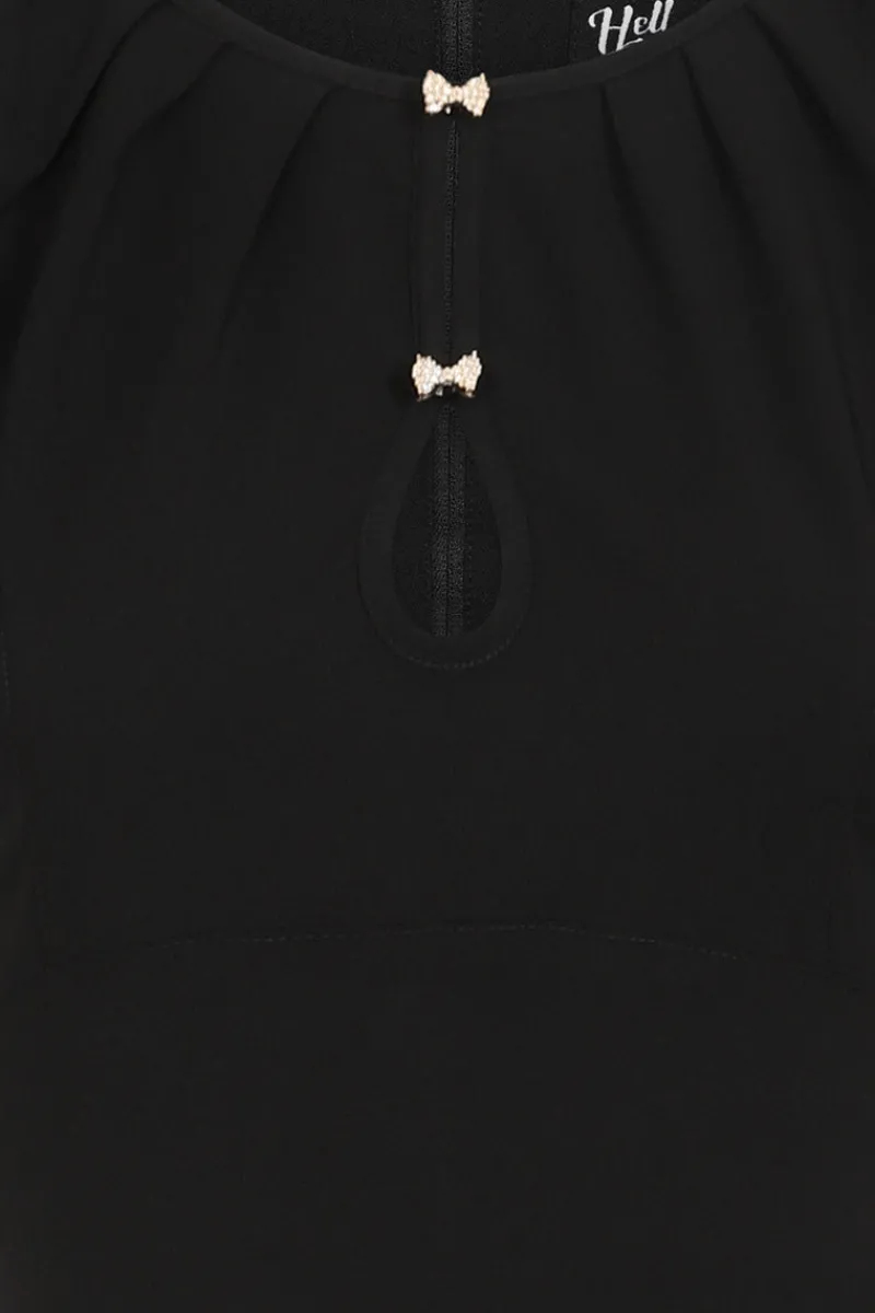 Hell Bunny Riley Dress Black Outlet