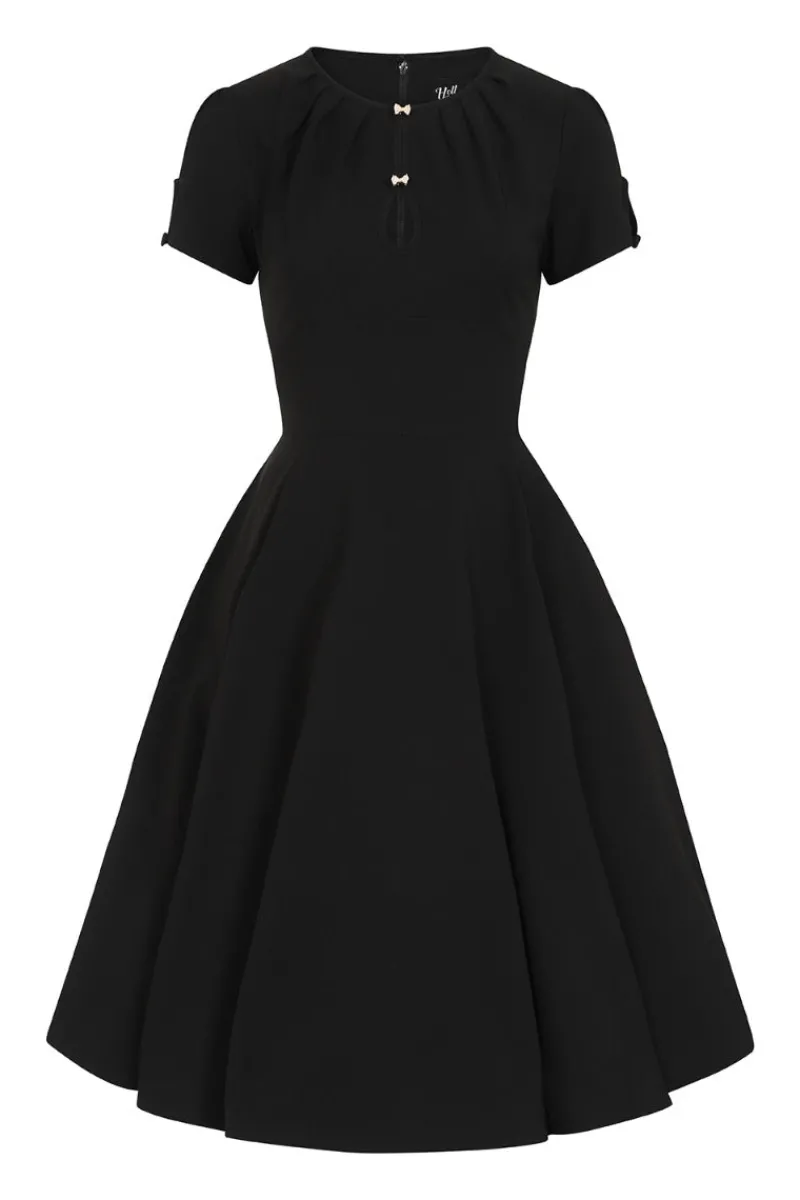 Hell Bunny Riley Dress Black Outlet