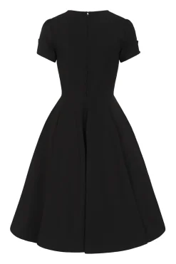Hell Bunny Riley Dress Black Outlet