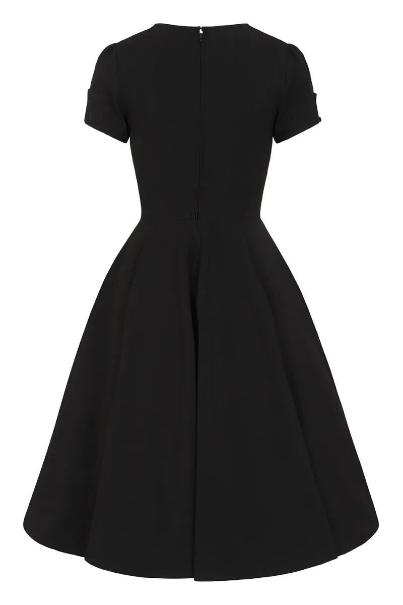 Hell Bunny Riley Dress Black Outlet